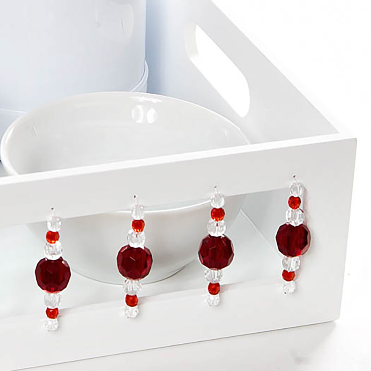 Kit Higiene Pedra Vermelha Quarto Bebê Menina