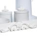 Kit Higiene Provence Com 5 Peças Quarto Bebê Menina Menino