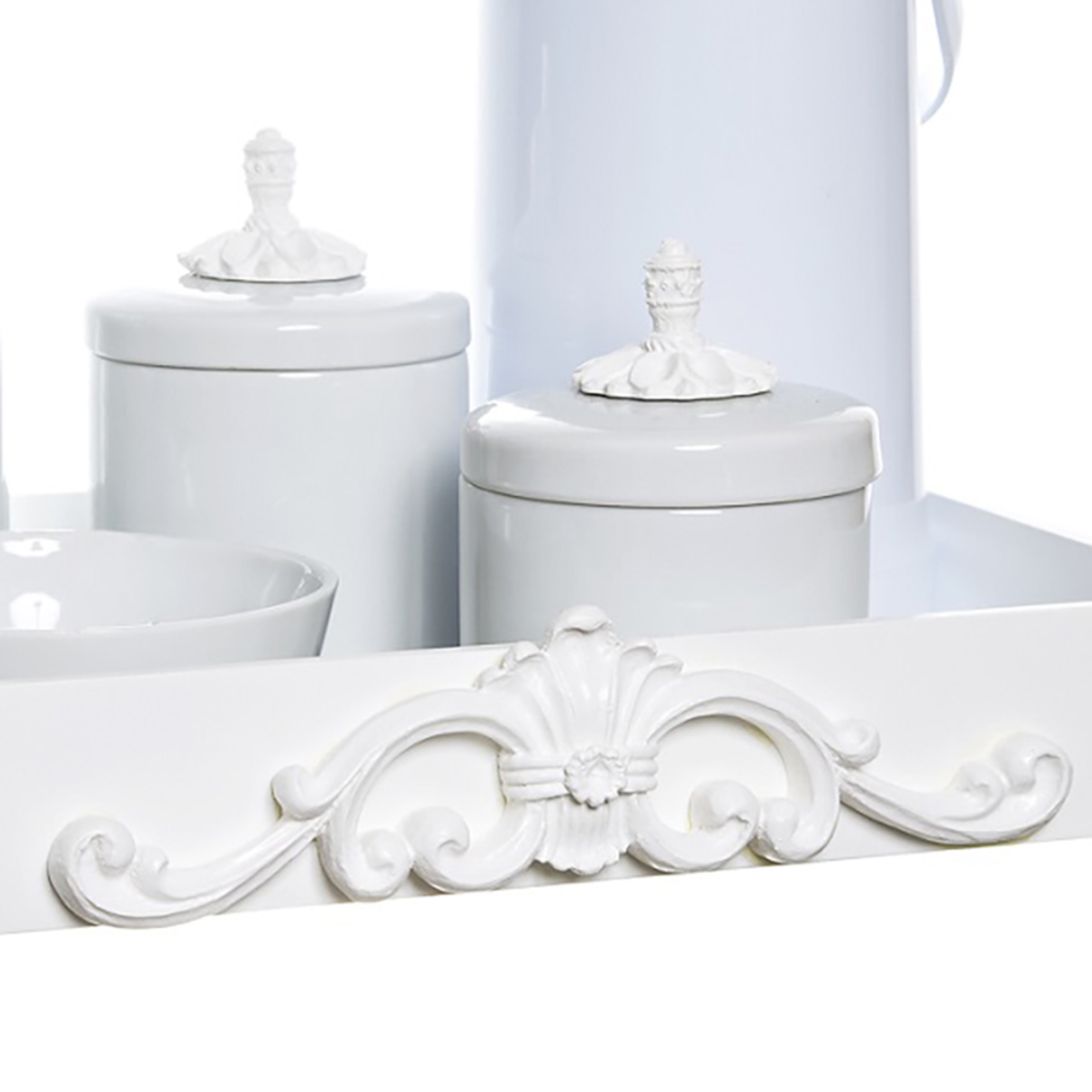 Kit Higiene Provence Com 6 Peças Quarto Bebê