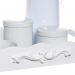 Kit Higiene Resina Arabesco Com Porta Álcool-Gel Quarto Bebê Infantil