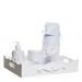 Kit Higiene Resina Arabesco Com Porta Ãlcool-Gel E Capa Quarto Bebê Infantil