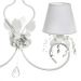 Lustre 2L Imperial Branco Quarto Bebê Infantil Menina Menino