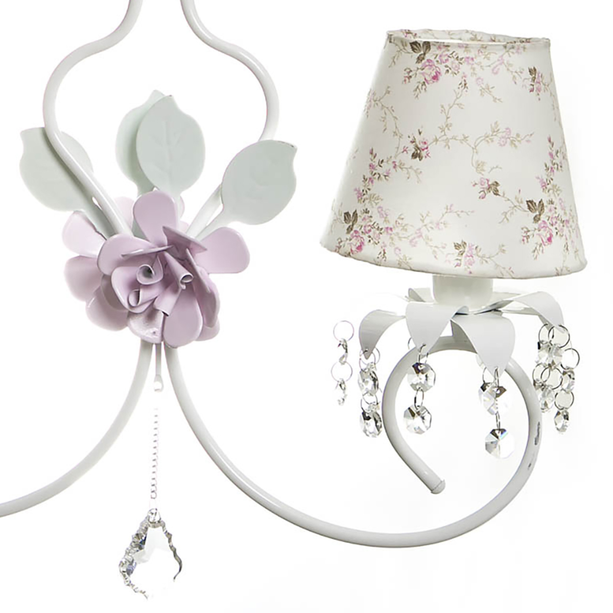 Lustre 2L Imperial Rosa Quarto Bebê Infantil Menina
