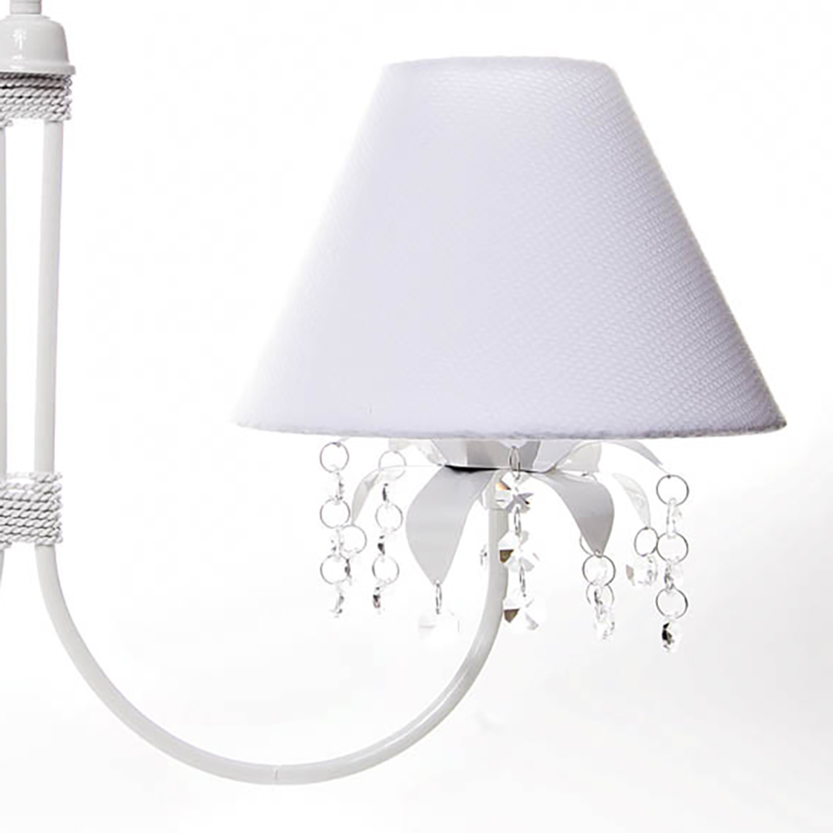 Lustre 2L Primavera Cristais Quarto Bebê Infantil Menina Menino