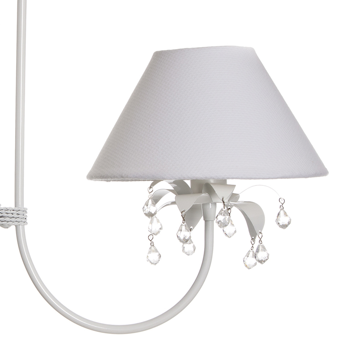Lustre 2L Primavera Transparente Quarto Bebê Infantil Menina Menino