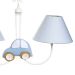 Lustre 2L Simples Com 2 Carrinhos Quarto Bebê Infantil