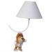 Lustre 2L Simples Floresta Com 2 Leões Quarto Bebê Infantil Menina Menino