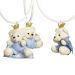Lustre 3L Ariel Com 3 Ursinhos Príncipes Quarto Bebê Infantil