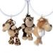 Lustre 3L Ariel Floresta Quarto Bebê Infantil Menina Menino