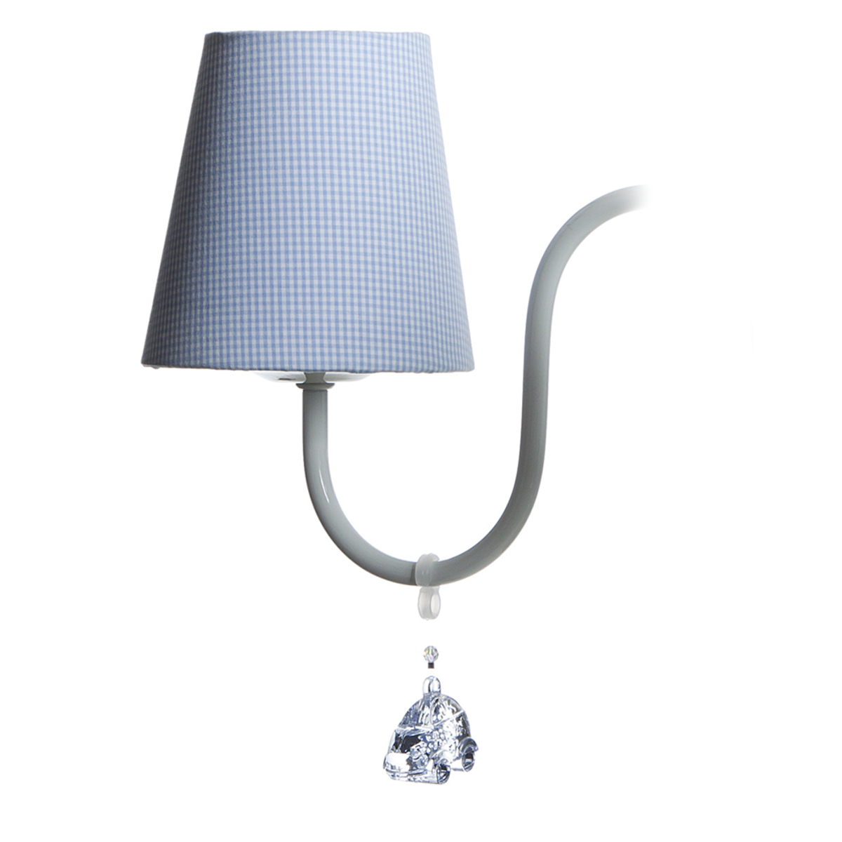 Lustre 3L Pingente Carro Quarto Bebê Infantil Menino