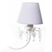 Lustre 3L Primavera Cristais Quarto Bebê Infantil