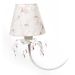 Lustre 3L Primavera Rosa 2 Flores G Quarto Bebê Infantil Menina