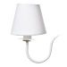 Lustre 3L Simples 3 Flores P Branco Quarto Bebê Infantil Menina Menino