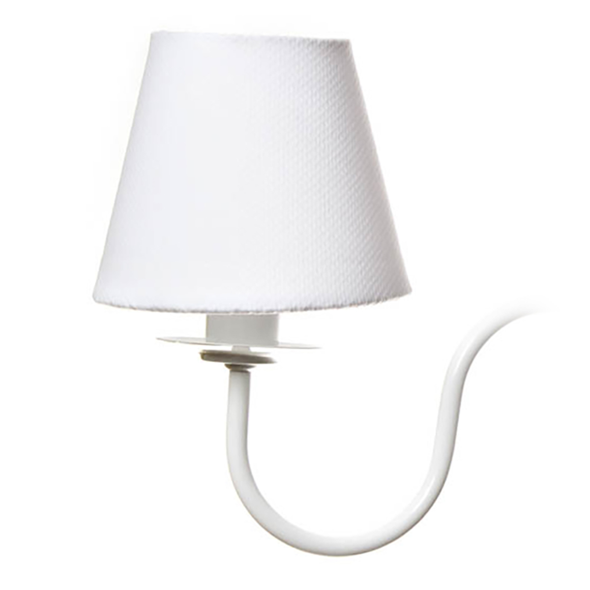 Lustre 3L Simples 3 Flores P Branco Quarto Bebê Infantil Menina Menino