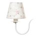 Lustre 3L Simples 3 Flores P Rosa Quarto Bebê Infantil Menina