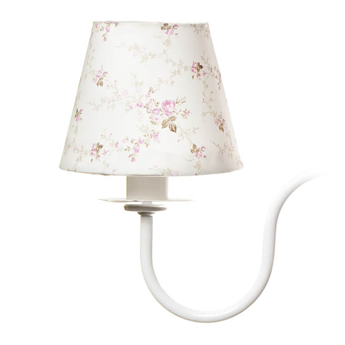 Lustre 3L Simples 3 Flores P Rosa Quarto Bebê Infantil Menina