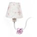 Lustre 3L Simples 6 Flores P Rosa Quarto Bebê Infantil Menina