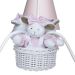 Lustre 3L Toys Ovelha Rosa Quarto Bebê Infantil Menina