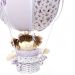 Lustre Balão Bolinha Lilás Quarto Bebê Infantil