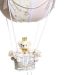 Lustre Balão Bolinha Ursinha Princesa Quarto Bebê Infantil