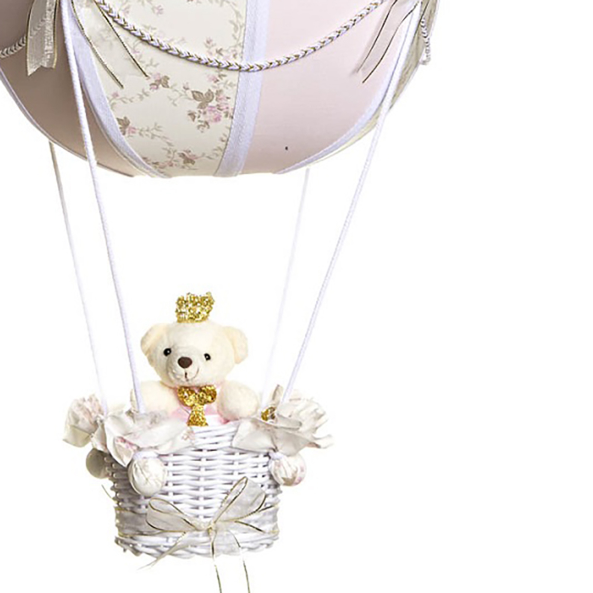 Lustre Balão Bolinha Ursinha Princesa Quarto Bebê Infantil