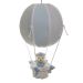 Lustre Balão Bolinha Urso Azul Quarto Bebê Infantil