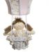 Lustre Balão Cintura Rosa Quarto Bebê Infantil Menina