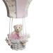 Lustre Balão Cintura Ursa Rosa Quarto Bebê Infantil Menina