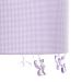 Lustre Tubular Borboletas Lilás Quarto Bebê Infantil