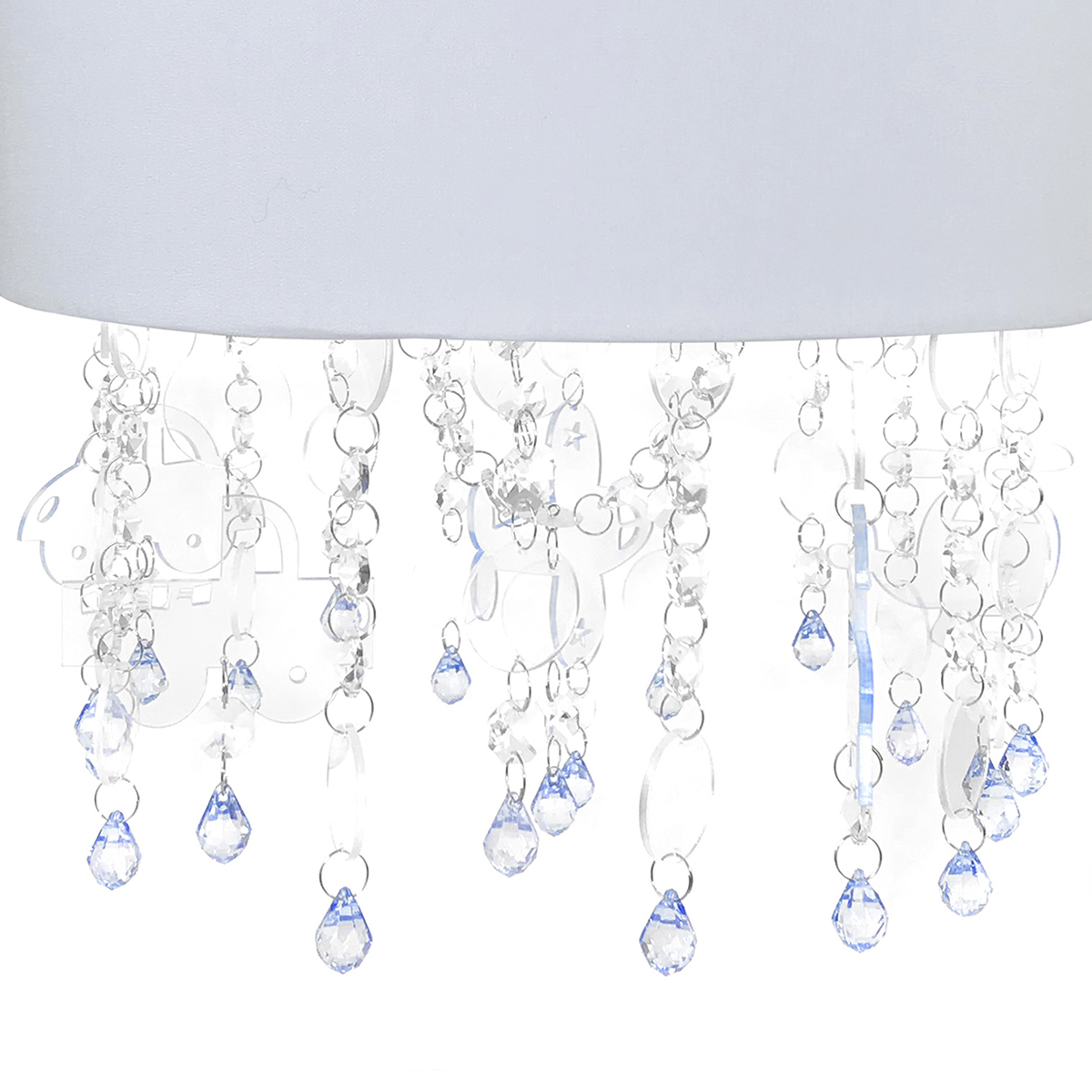 Lustre Tubular Cristais Meios de Transporte Quarto Bebê Infantil Menino