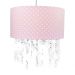 Lustre Tubular Cristais Ursinha Princesa Quarto Bebê Infantil Menina