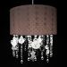 Lustre Tubular Cristais Ursinha Princesa Quarto Bebê Infantil Menina