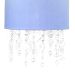 Lustre Tubular Cristais Ursinhos Quarto Bebê Infantil Menino