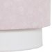 Lustre Tubular Duplo Rosa Branco Quarto Bebê Infantil