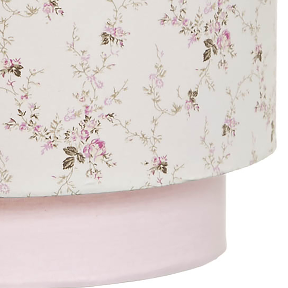 Lustre Tubular Duplo Rosa Quarto Bebê Infantil Menina