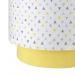 Lustre Tubular Duplo Triângulos Amarelos Quarto Bebê Infantil Menino Menina