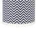 Lustre Tubular Pompom Chevron Marinho Quarto Bebê Infantil Menino Menina