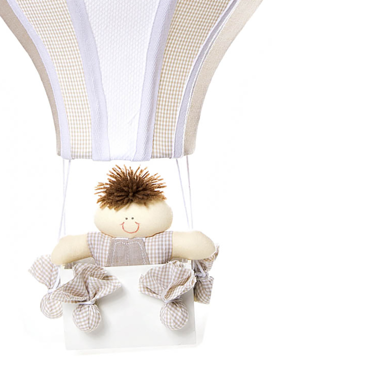 Meio Balão Bege Quarto Bebê Infantil
