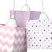 Pendente 3 Quadradinhos Rosa Quarto Bebê Infantil Menina
