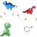 Pingente De Cortina Dinossauro Quarto Bebê Infantil Menino Menina