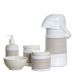 Potes, Garrafa, Molhadeira E Porta Álcool-Gel Com Capa Quarto Bebê