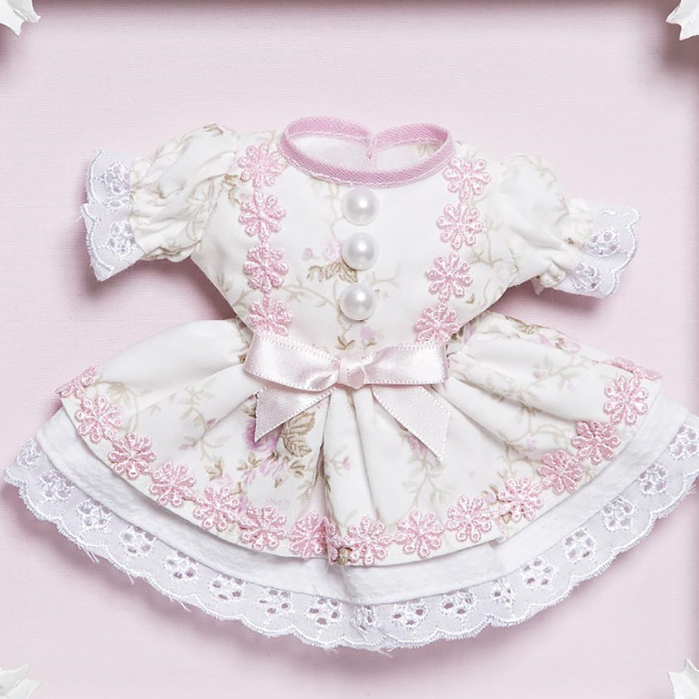 Quadro Com Acrílico Menina Vestido Quarto Bebê Infantil Menina