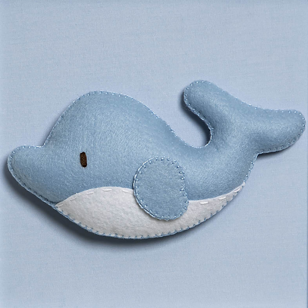 Quadro Decorativo Baleia Quarto Bebê Infantil