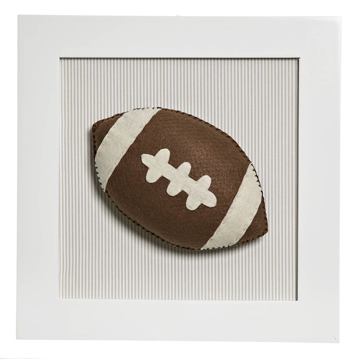 Quadro Decorativo Bola Futebol Americano Quarto Bebê Infantil  Menino
