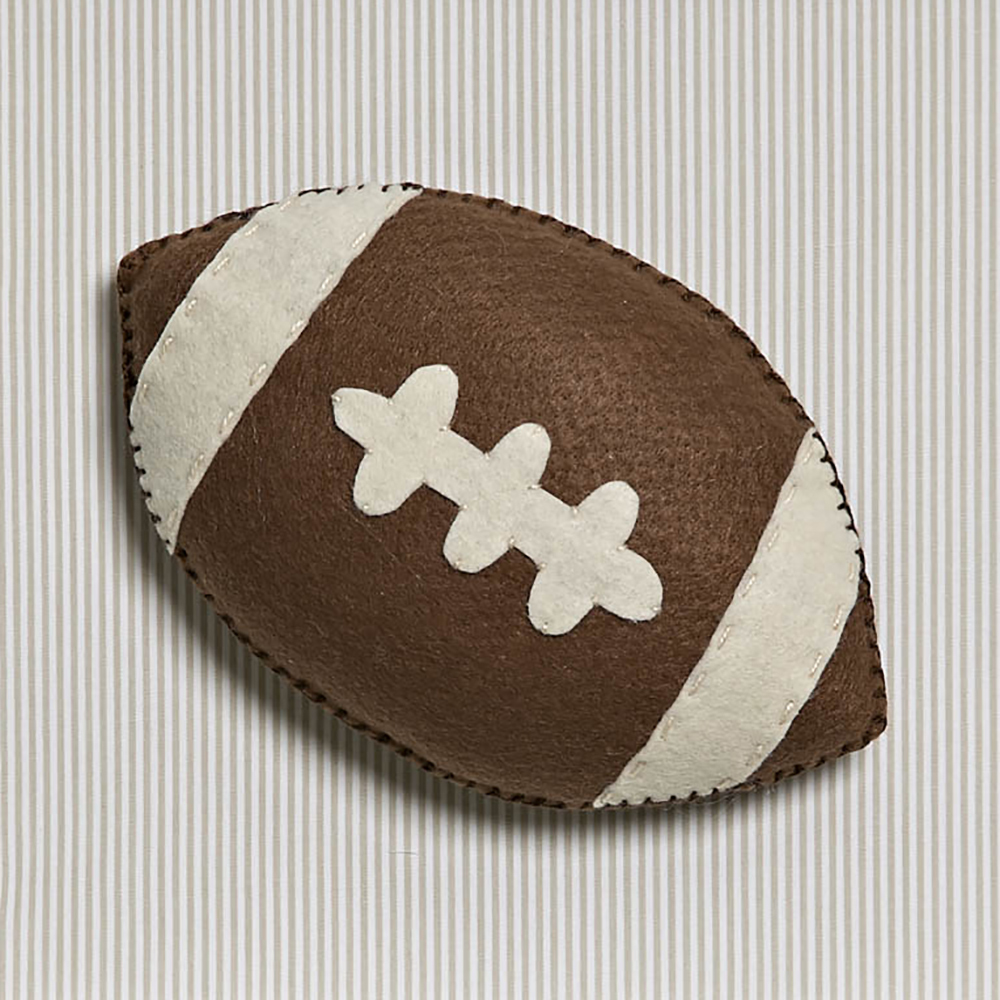 Quadro Decorativo Bola Futebol Americano Quarto Bebê Infantil  Menino