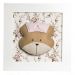Quadro Decorativo Cara De Ursa Princesa Quarto Bebê Infantil Menina