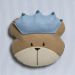 Quadro Decorativo Cara Do Urso Príncipe Quarto Bebê Infantil