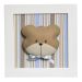 Quadro Decorativo Cara Do Urso Quarto Bebê Infantil