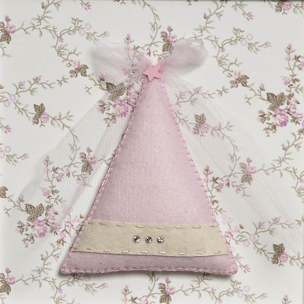 Quadro Decorativo Chapéu De Fada Quarto Bebê Infantil
