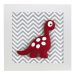 Quadro Decorativo Dino Braquiossauro Quarto Bebê Infantil Menino Menina